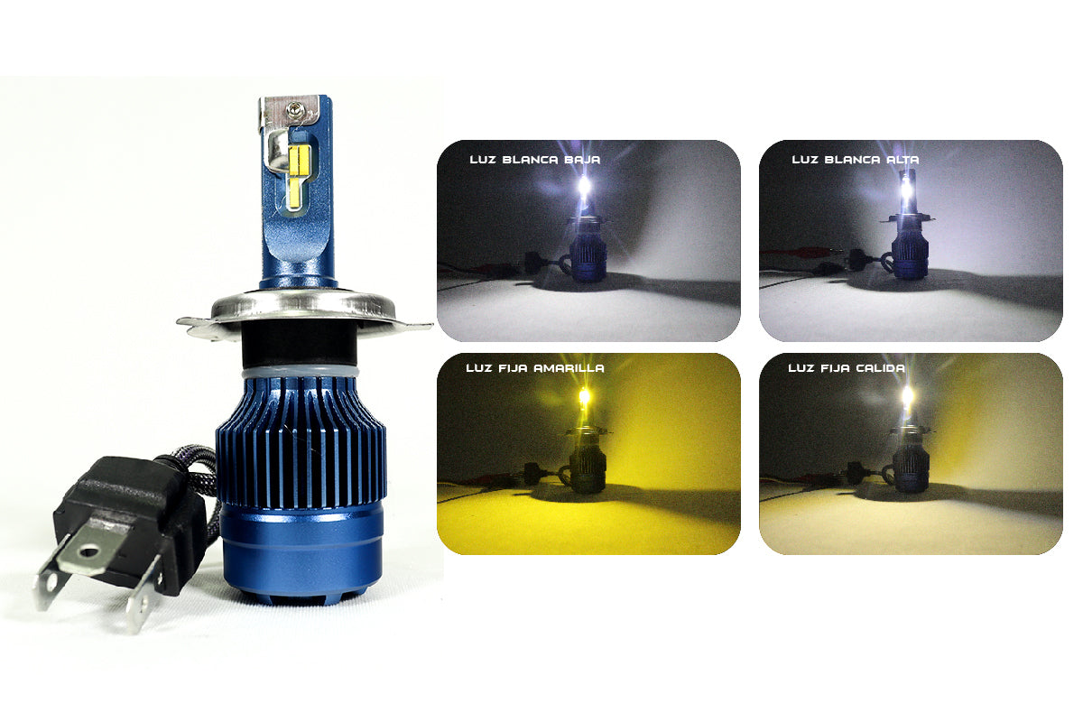 Bombillo LED  Con disipador y ventilador Auto refrigerante