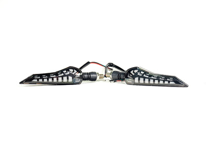 Indicador LED de señal de giro para motocicleta, luces brillantes