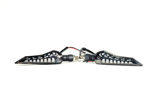Indicador LED de señal de giro para motocicleta, luces brillantes