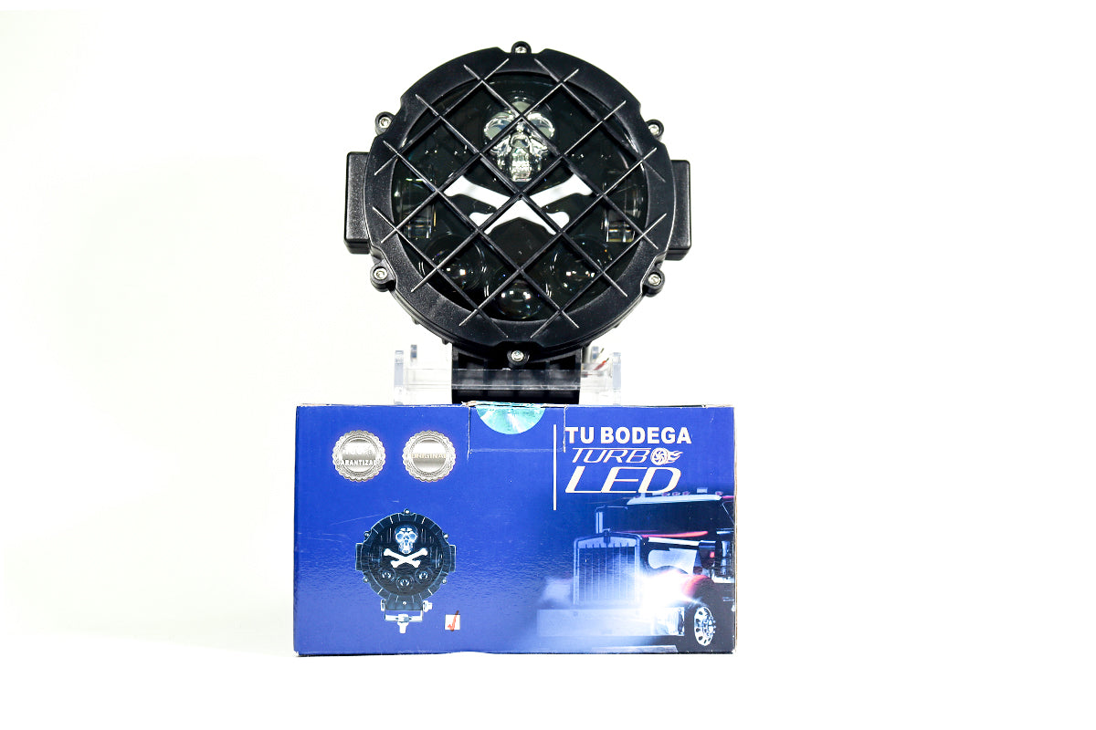 Exploradora led de trabajo 5½.”” de rejilla para vehículos todoterreno tipo X, faros Led.
