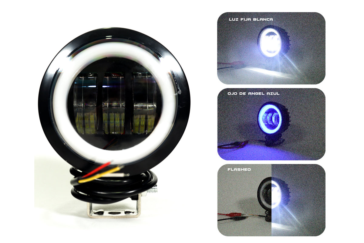 Exploradora LED 3’5” Halo Luz blanca expansiva Fija