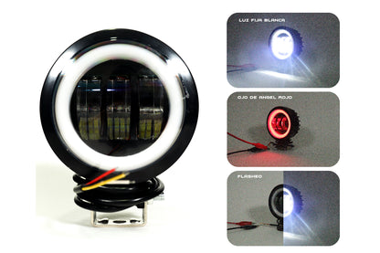Exploradora LED 3’5” Halo Luz blanca expansiva Fija