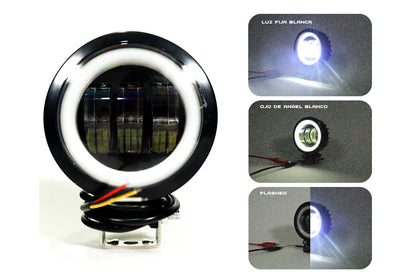 Exploradora LED 3’5” Halo Luz blanca expansiva Fija