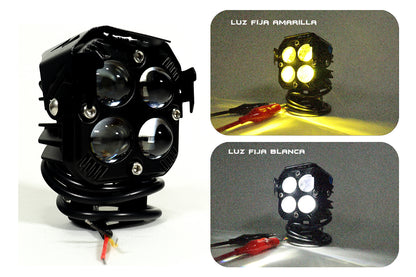 Exploradora LED luz de trabajo doble Color Blanco amarillo