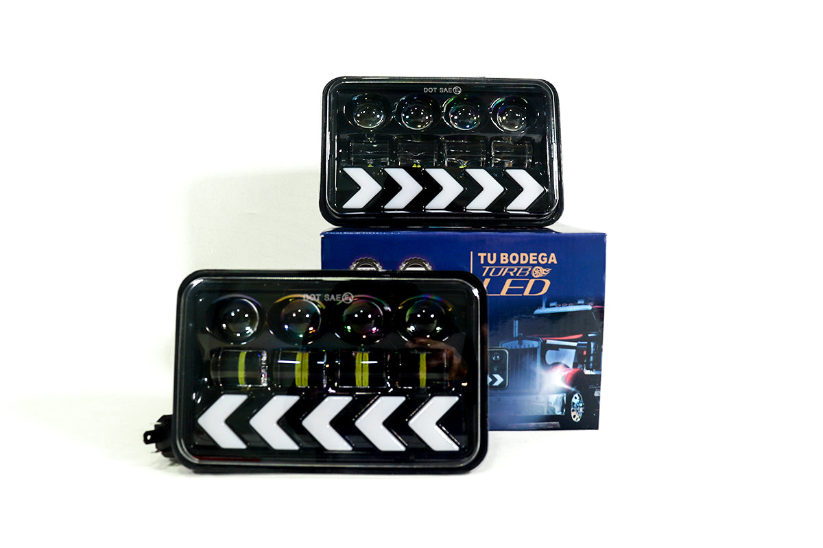 Farola de lujo Kenworth LED para automóvil de 5 Pulgadas con Haz Alto/bajo