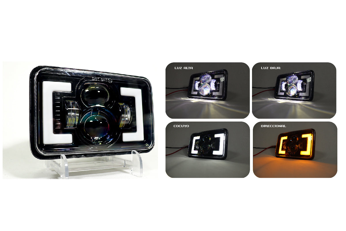 Farola de lujo Kenworth Boss Cocuyo y direccional incorporado