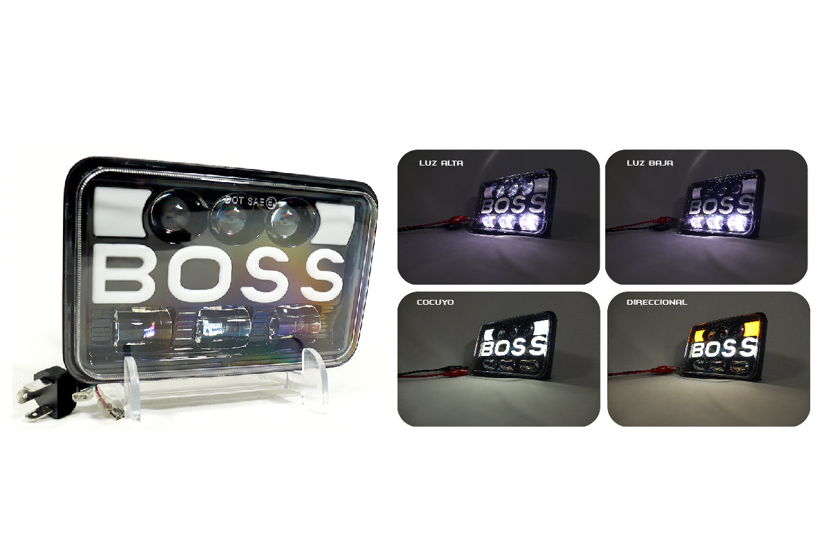 Farola de lujo Kenworth boss Cocuyo y direccional incorporado