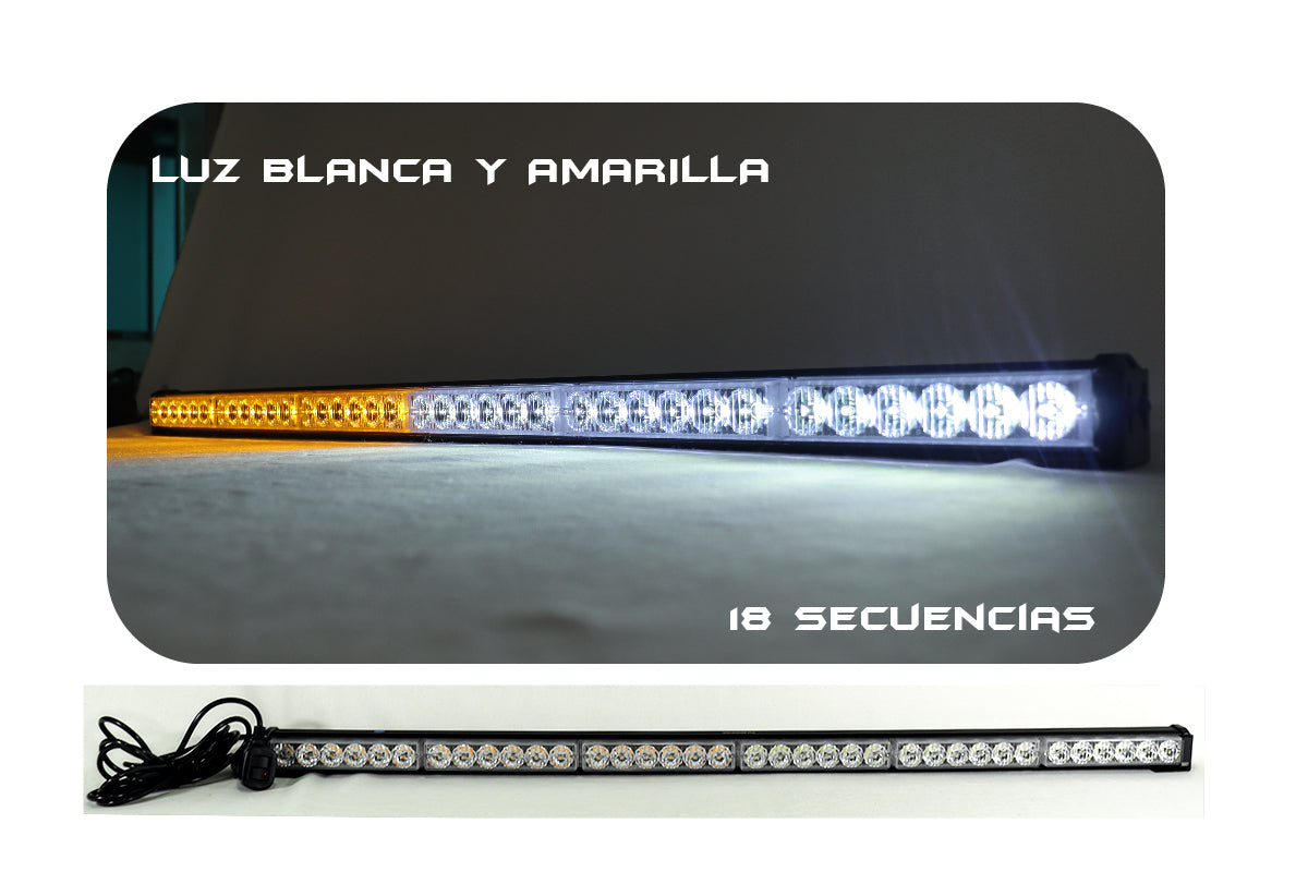 Regleta para panorámico de 6  y 8 módulos LED