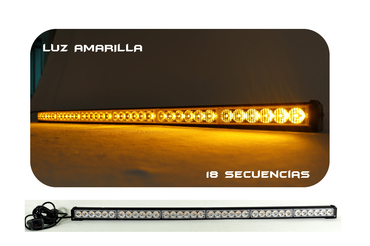 Regleta para panorámico de 6  y 8 módulos LED