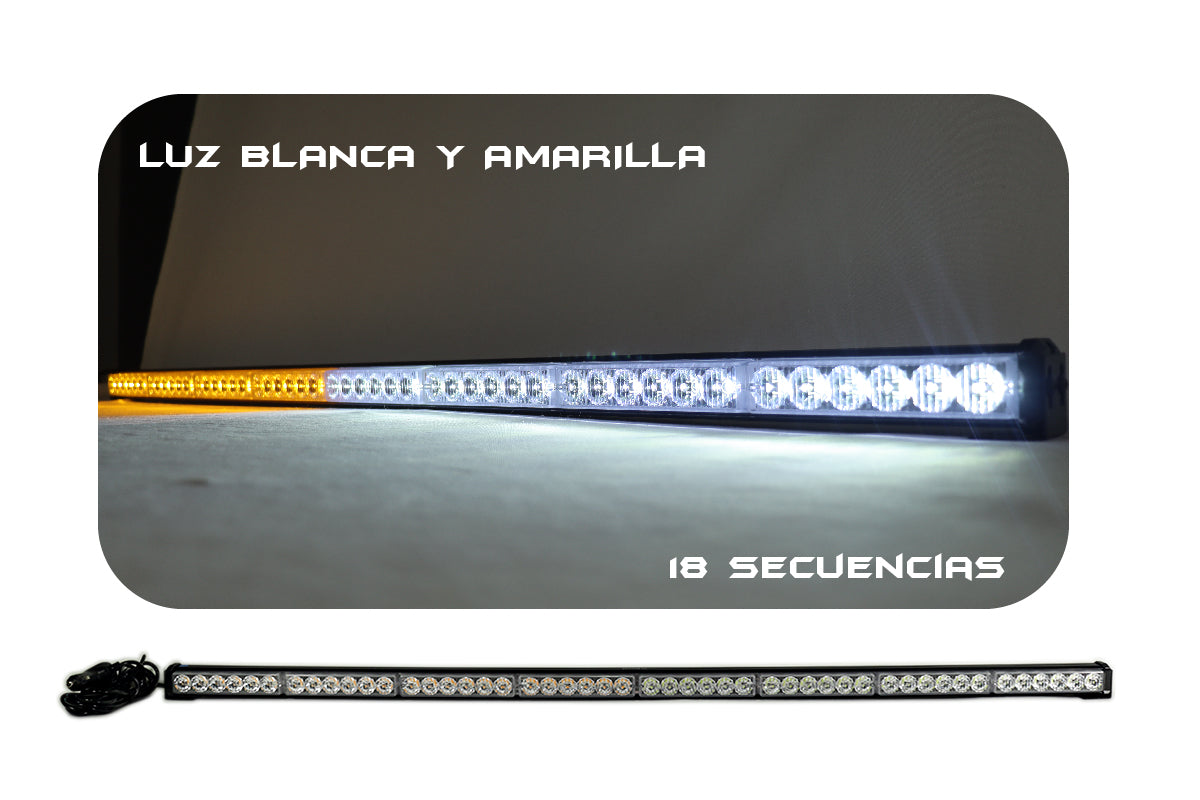 Regleta para panorámico de 6  y 8 módulos LED