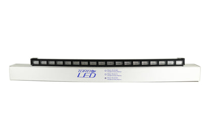 Regleta para panorámico LED  18 secciones blanco y amarillo