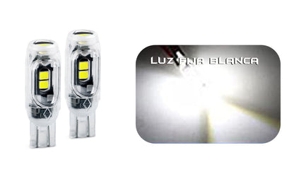 Cocuyo función  fijo y flasheo Blanco-Canbus 4 led